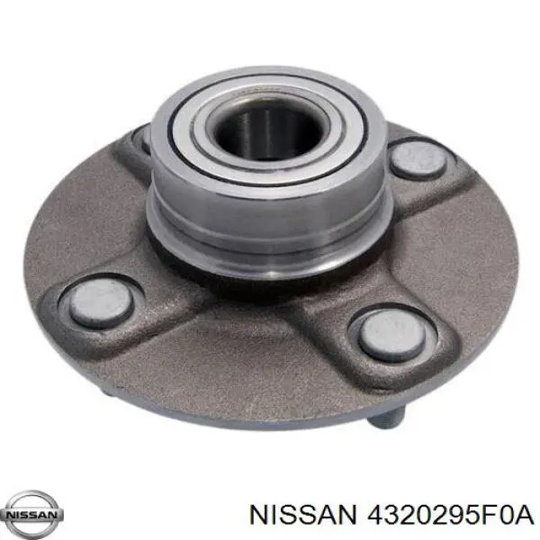 4320295F0A Nissan cubo de rueda trasero