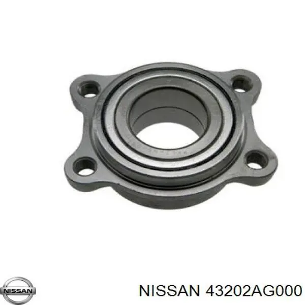 43202AG000 Nissan cubo de rueda trasero