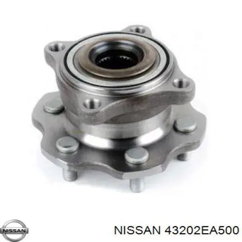 43202EA500 Nissan cubo de rueda trasero