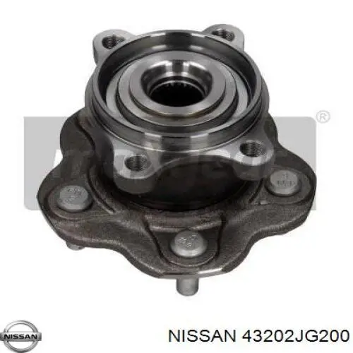 Buje de rueda Nissan/Infiniti 43202JG200 precio, desde 75,55 EUR