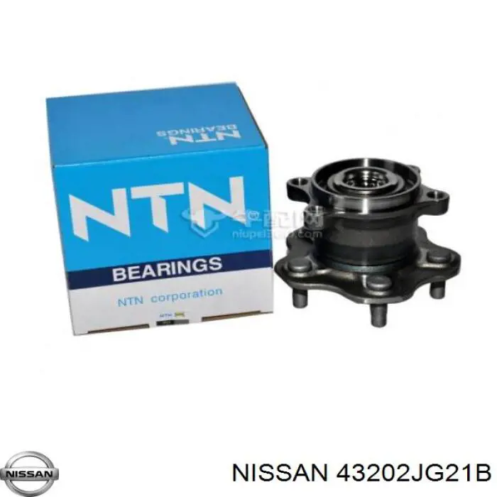 Cubo de rueda delantero Nissan Qashqai 2 J11
