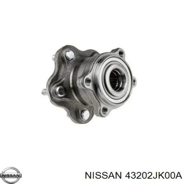 Comprar 43202JK00A Nissan/Infiniti Cubo de rueda, Eje trasero
