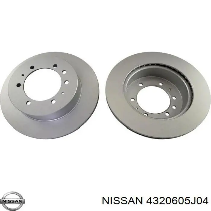 Disco de freno trasero Nissan/Infiniti 4320605J04 precio, desde 54,92 EUR