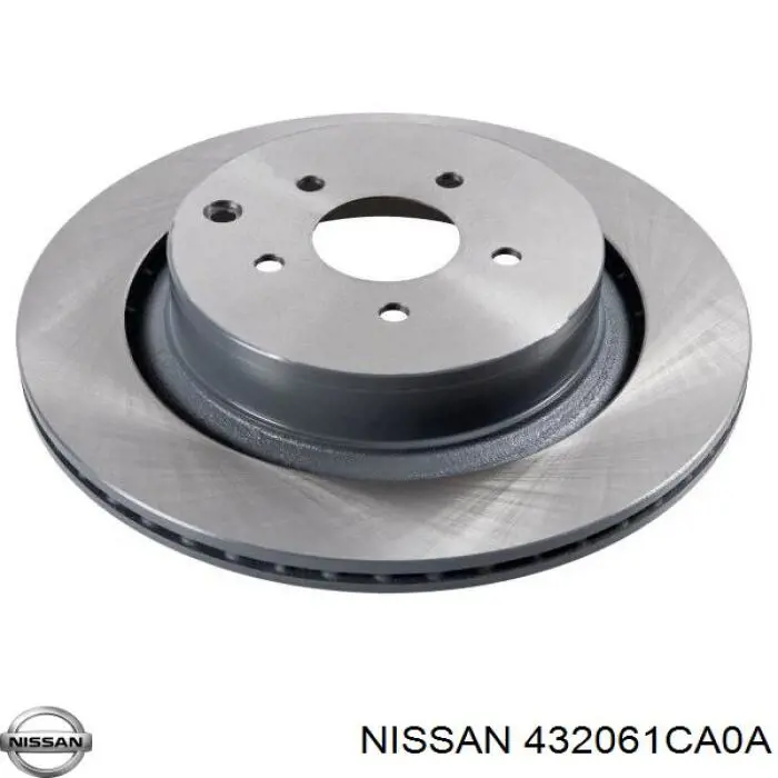 Comprar 432061CA0A Nissan/Infiniti Disco de freno trasero