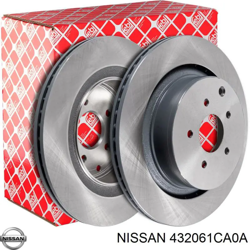 Disco de freno trasero Nissan/Infiniti 432061CA0A precio, desde 75,82 EUR