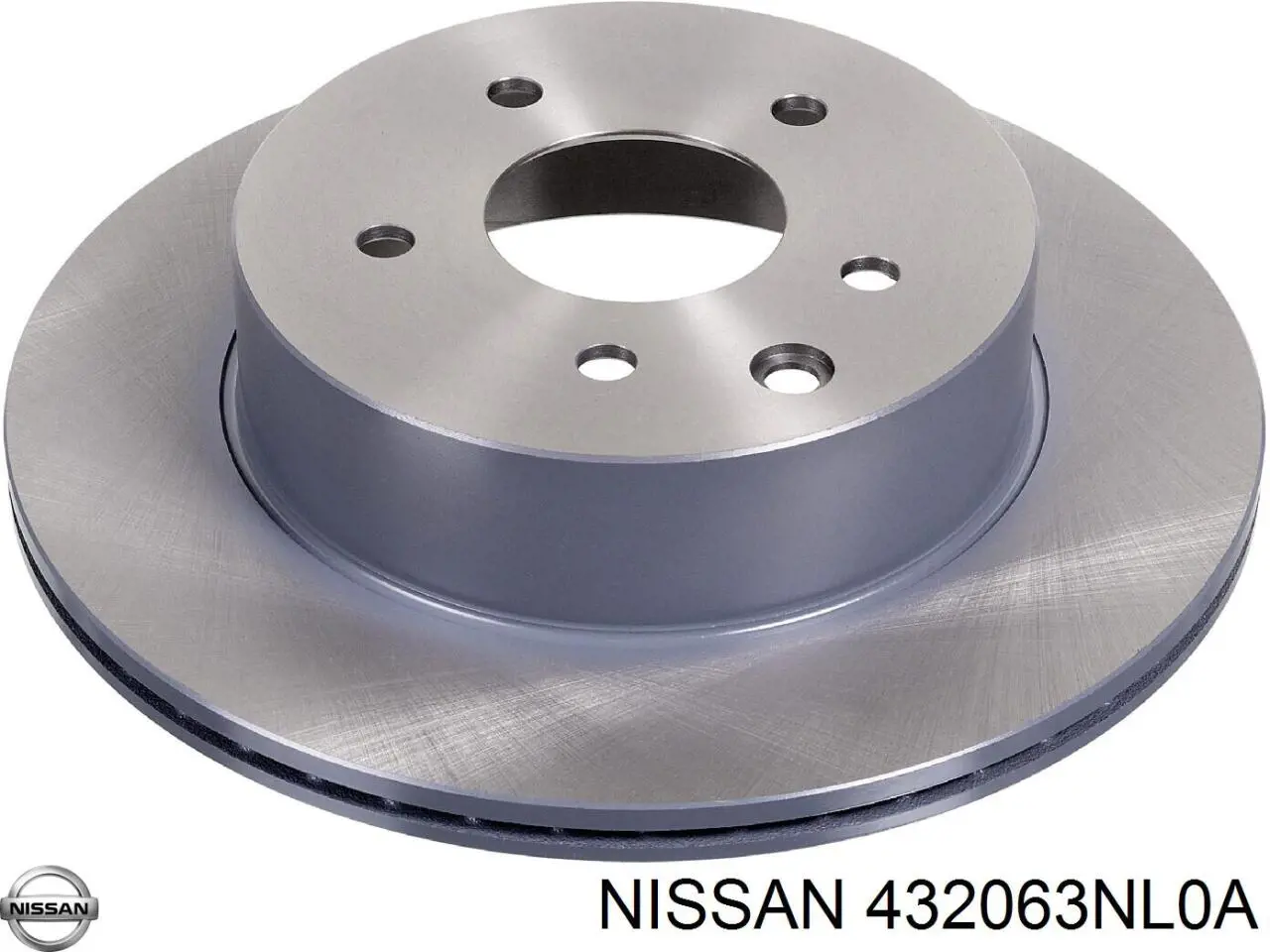 Comprar 432063NL0A Nissan/Infiniti Disco de freno trasero