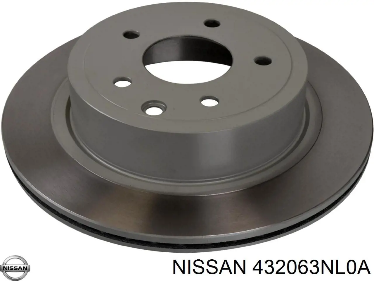 432063NL0A Nissan disco de freno trasero