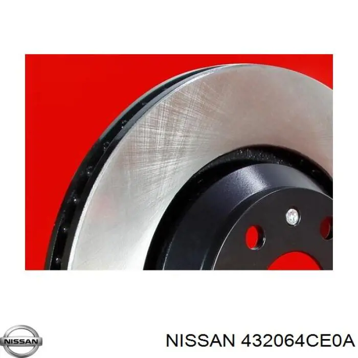 Comprar 432064CE0A Nissan/Infiniti Disco de freno trasero
