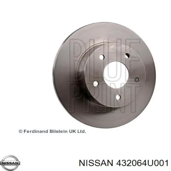 Disco de freno trasero Nissan/Infiniti 432064U001 precio, desde 34,65 EUR