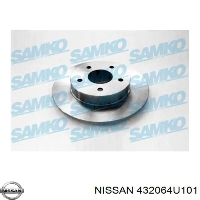 Disco de freno trasero Nissan/Infiniti 432064U101 precio, desde 27,13 EUR
