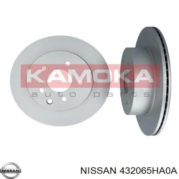 Comprar 432065HA0A Nissan/Infiniti Disco de freno trasero
