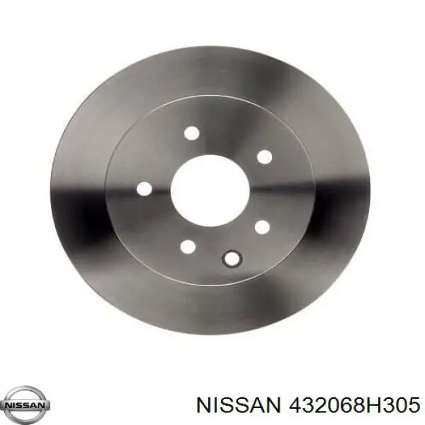 Disco de freno trasero Nissan Qashqai 2 J11