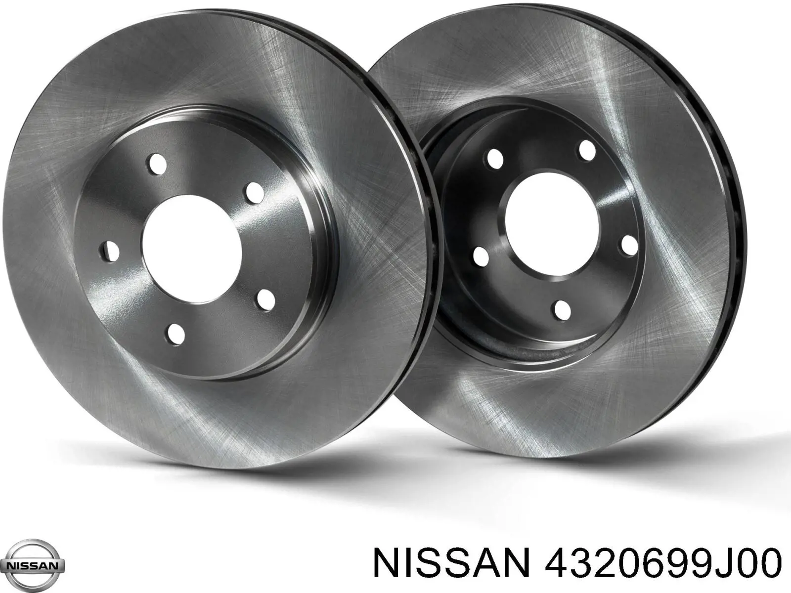 4320699J00 Nissan disco de freno trasero