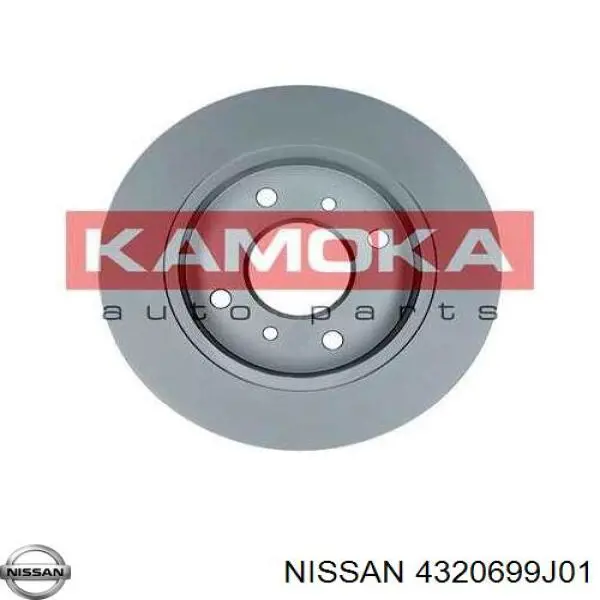 Comprar 4320699J01 Nissan/Infiniti Disco de freno trasero
