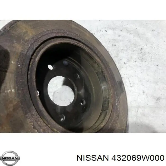 Comprar 432069W000 Nissan/Infiniti Disco de freno trasero