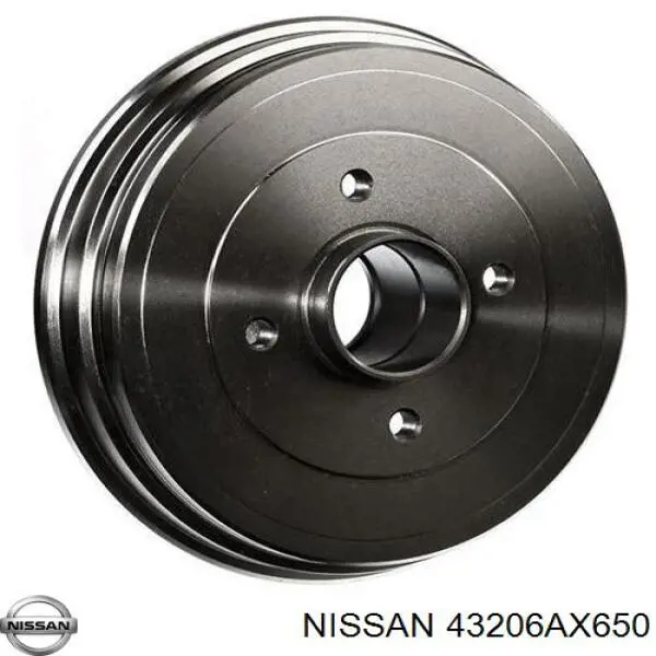 Tambor de freno trasero Nissan/Infiniti 43206AX650 precio, desde 52,76 EUR