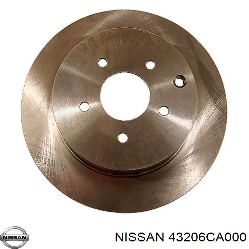 Comprar 43206CA000 Nissan/Infiniti Disco de freno trasero