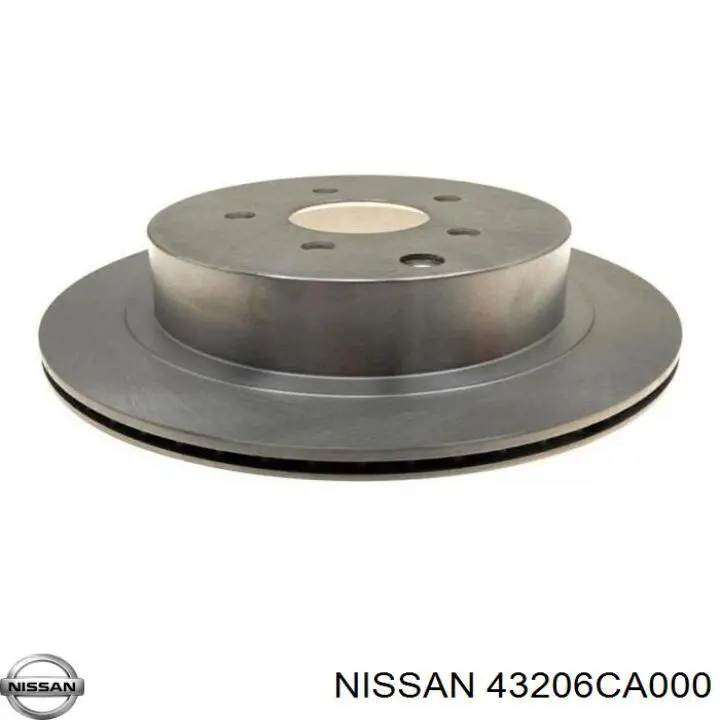 Disco de freno trasero Nissan/Infiniti 43206CA000 precio, desde 39,76 EUR
