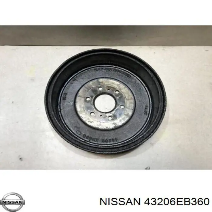 43206EB360 Nissan freno de tambor trasero