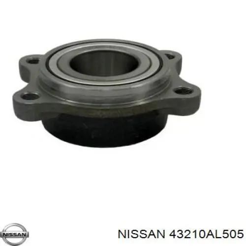 43210AL505 Nissan cojinete de rueda trasero