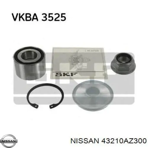 Comprar 43210AZ300 Nissan/Infiniti Cojinete de rueda trasero