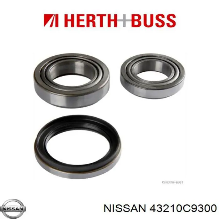 Cojinete interno del cubo de rueda delantera Nissan/Infiniti 43210C9300 precio, desde 49,83 EUR