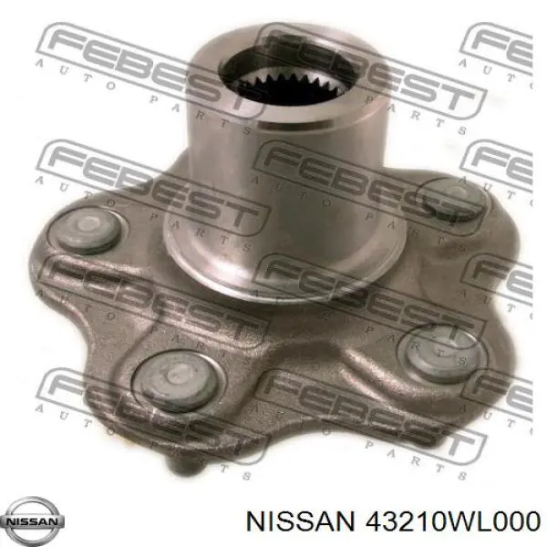 Cojinete de cubo delantero Nissan/Infiniti 43210WL000 precio, desde 42,91 EUR