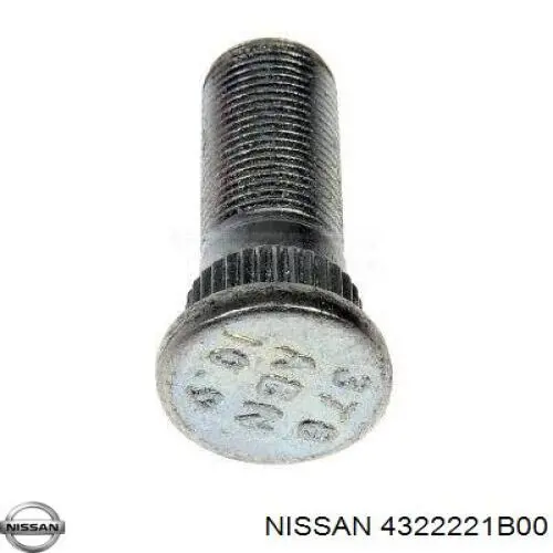 Comprar 4322221B00 Nissan/Infiniti Espárrago de rueda delantero