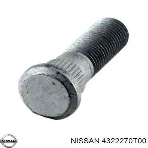 Comprar 4322270T00 Nissan/Infiniti Espárrago de rueda delantero