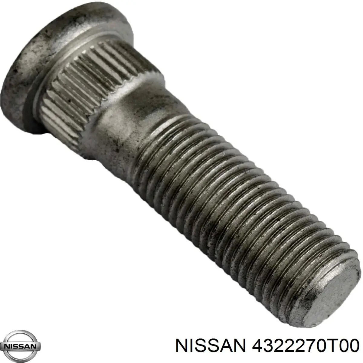 Espárrago de rueda delantero 4322270T00 Nissan/Infiniti