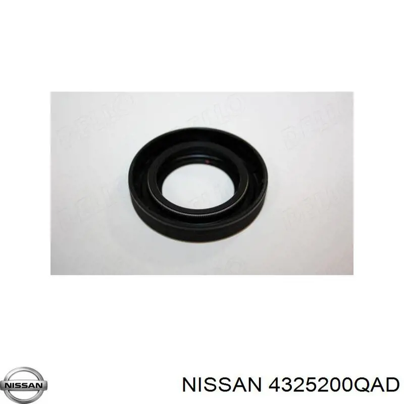 4325200QAD Nissan anillo retén de semieje, eje delantero, izquierdo