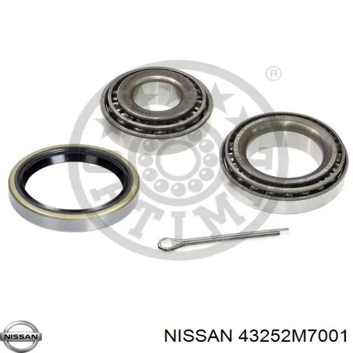 43252M7001 Nissan anillo reten de transmision