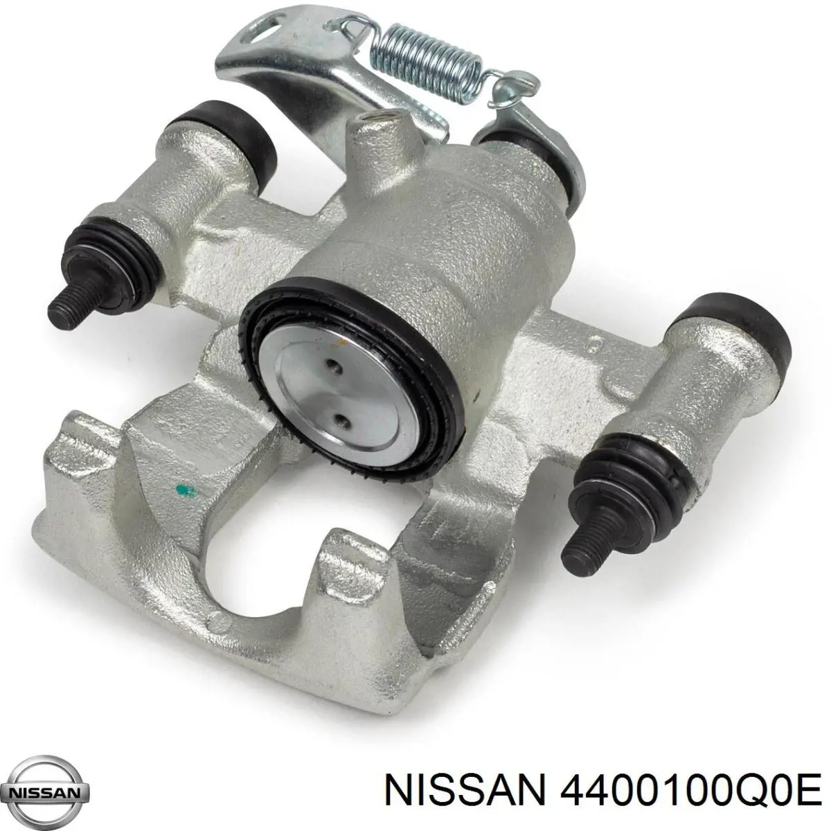 4400100Q0E Nissan pinza de freno trasero derecho