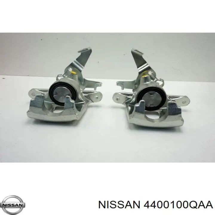 4400100QAA Nissan pinza de freno trasero derecho