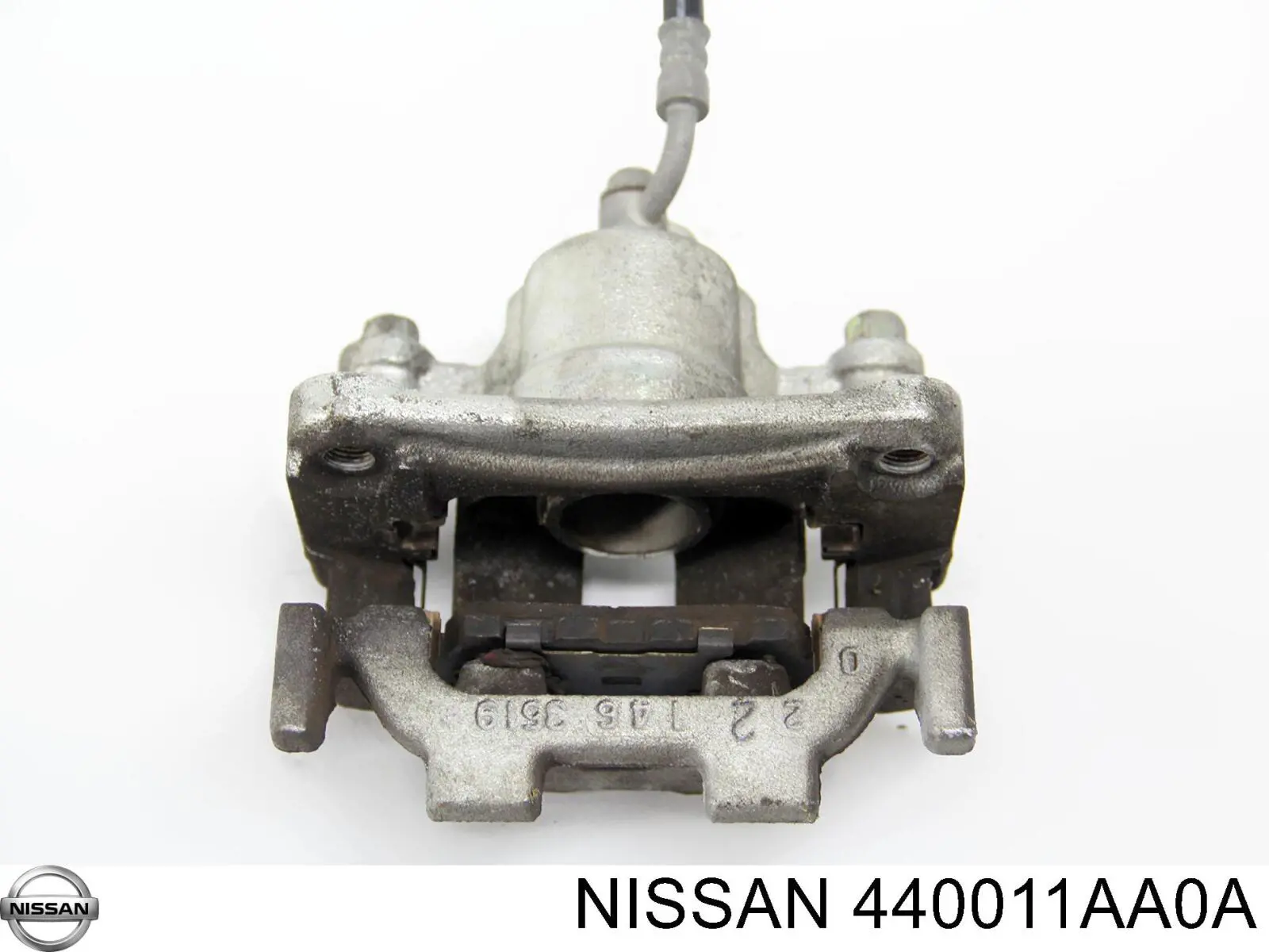 440011AA0A Nissan pinza de freno trasero derecho