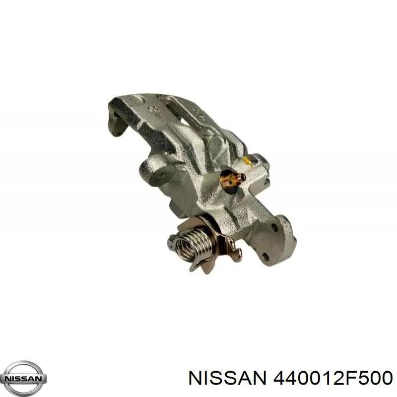 440012F500 Nissan pinza de freno trasero derecho