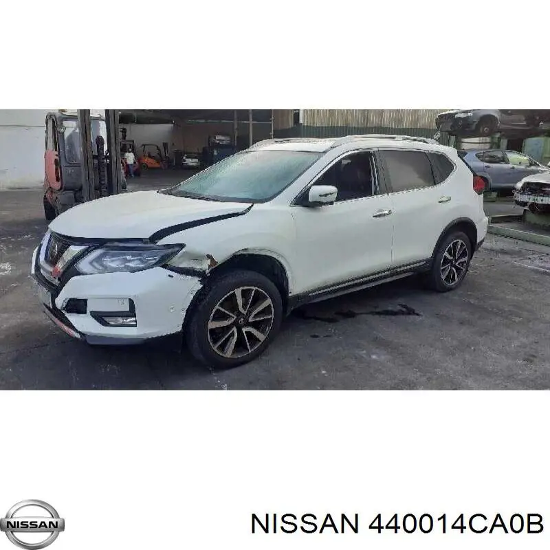 440014CA0B Nissan/Infiniti Pinza de freno trasera derecha