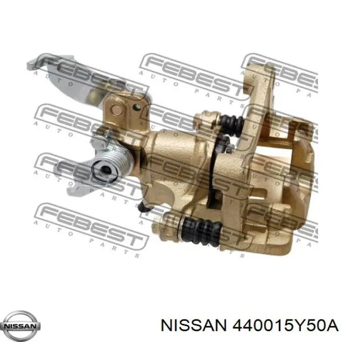 Pinza de freno trasero derecho para Nissan Maxima (A33)