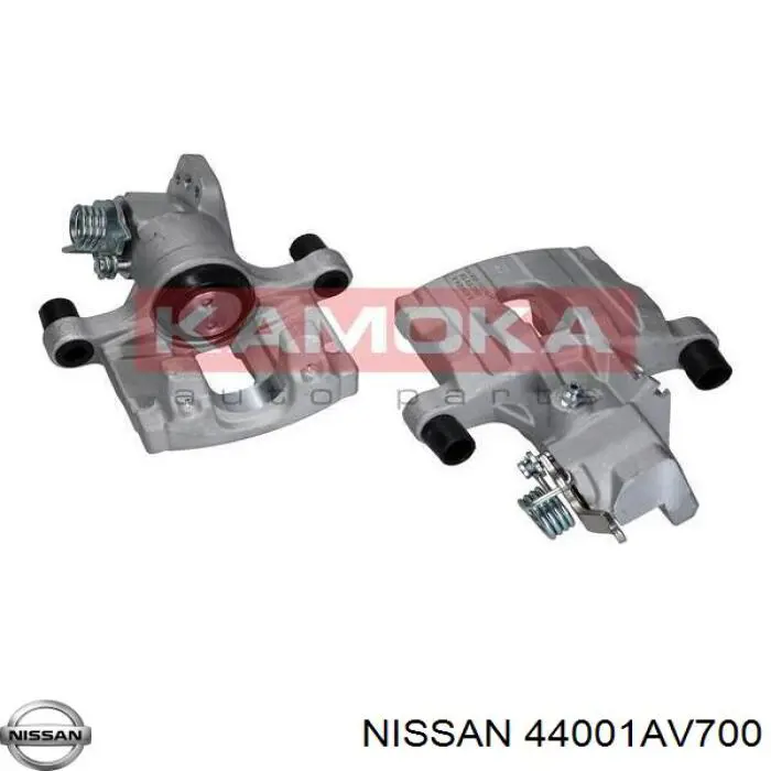 Pinza de freno trasera derecha Nissan/Infiniti 44001AV700