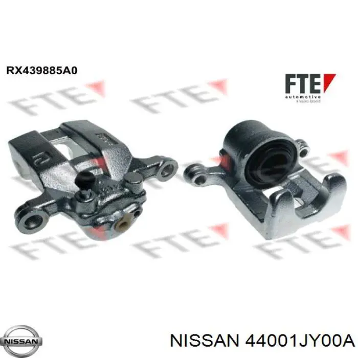 Pinza de freno trasera derecha Nissan/Infiniti 44001JY00A precio, desde 47,92 EUR