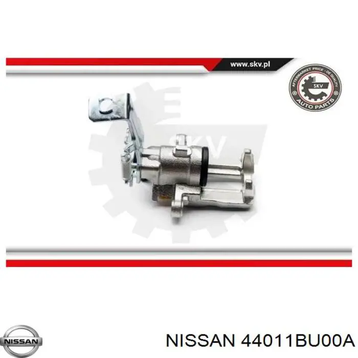 Comprar 44011BU00A Nissan/Infiniti Pinza de freno trasera izquierda