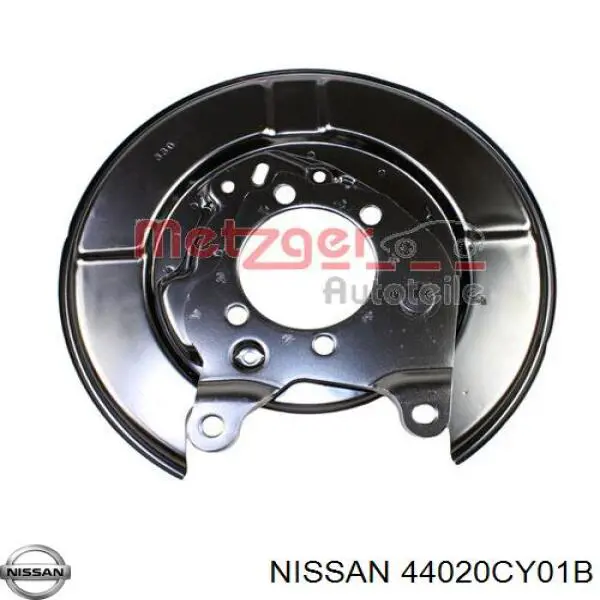 Comprar 1180160 Kamoka Protector de disco de freno trasero derecho