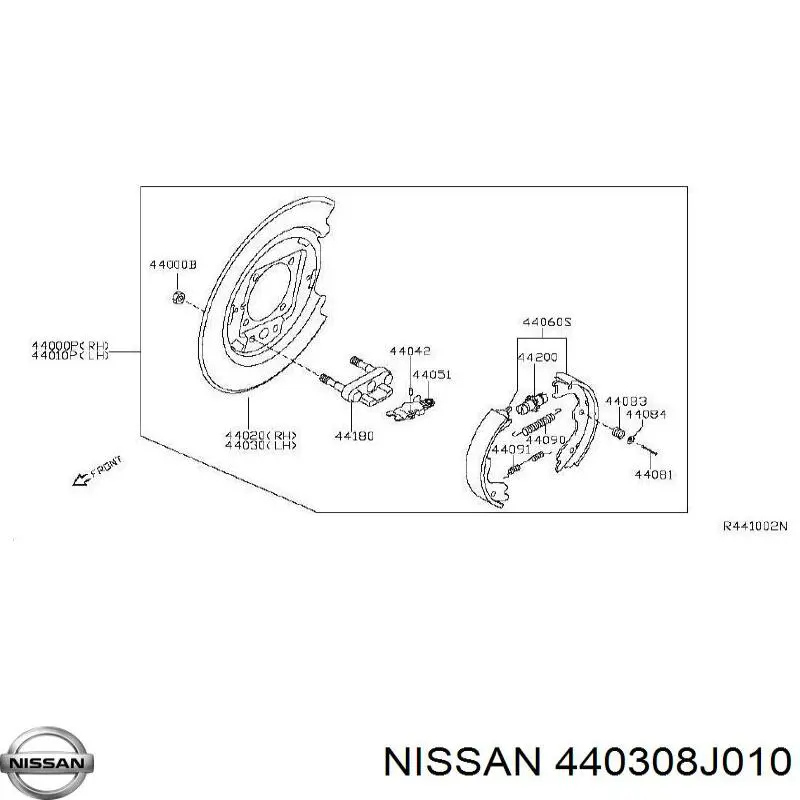 440308J010 Nissan