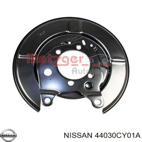 Comprar 44030CY01A Nissan/Infiniti Protector de disco de freno trasero izquierdo