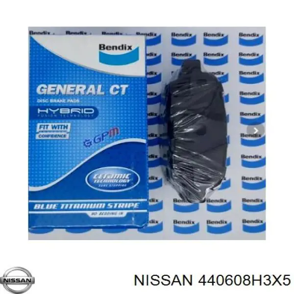 Pastillas traseras de freno Nissan/Infiniti 440608H3X5 precio, desde 18,32 EUR