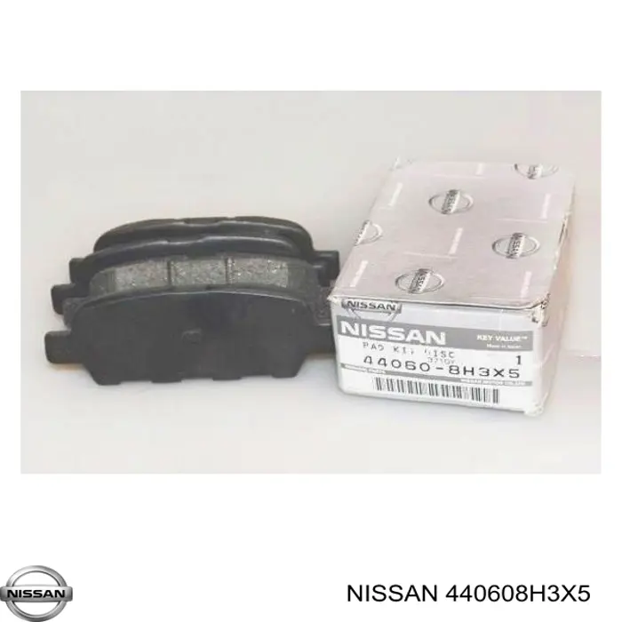Comprar 440608H3X5 Nissan/Infiniti Pastillas de freno traseras