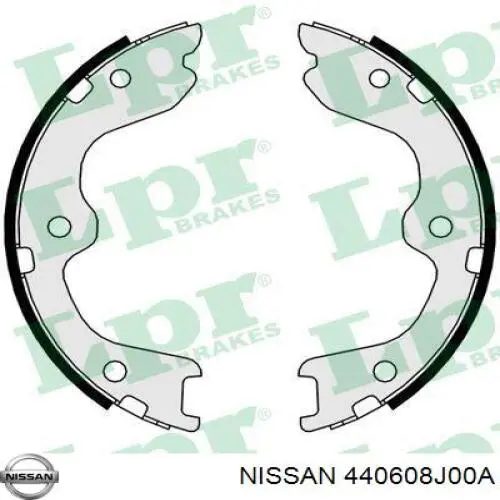 440608J00A Nissan zapatas de freno de mano