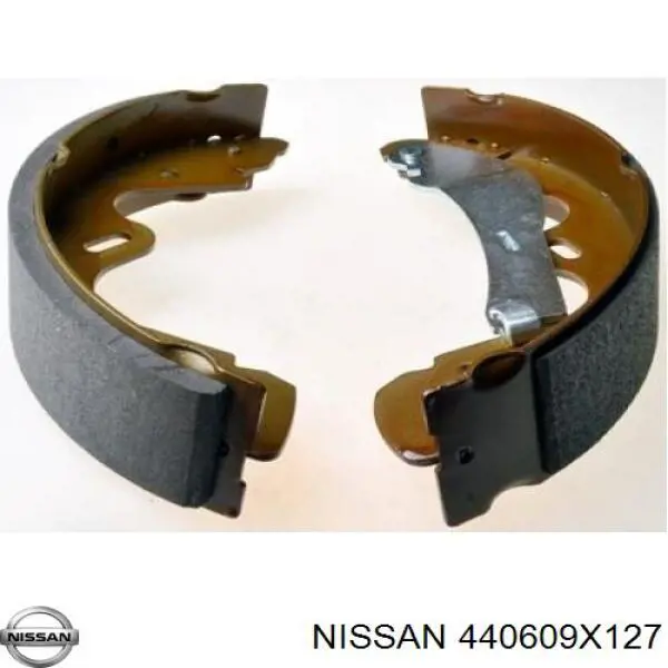 Zapatas de freno 440609X127 Nissan/Infiniti
