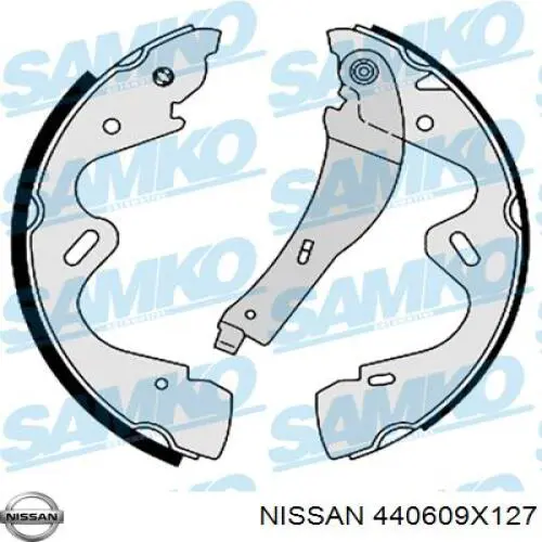 Comprar 440609X127 Nissan/Infiniti Zapatas de freno