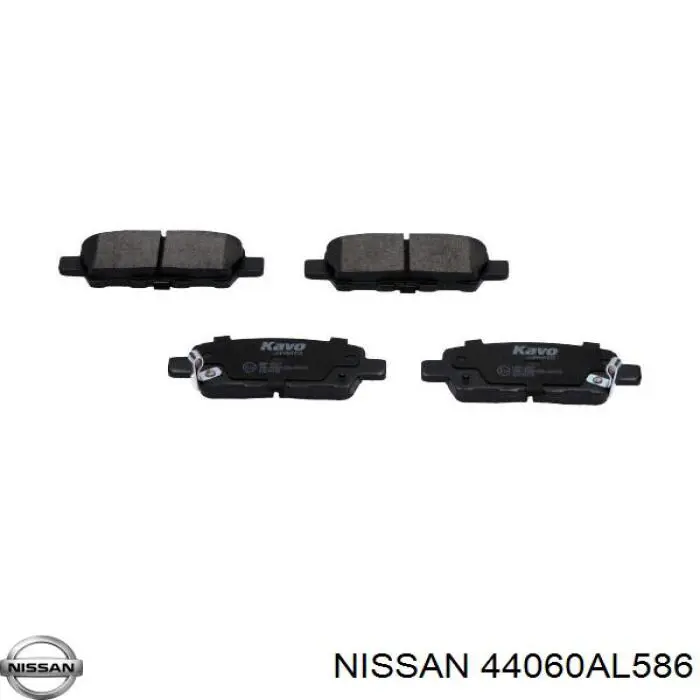 Pastillas traseras de freno Nissan/Infiniti 44060AL586 precio, desde 19,11 EUR